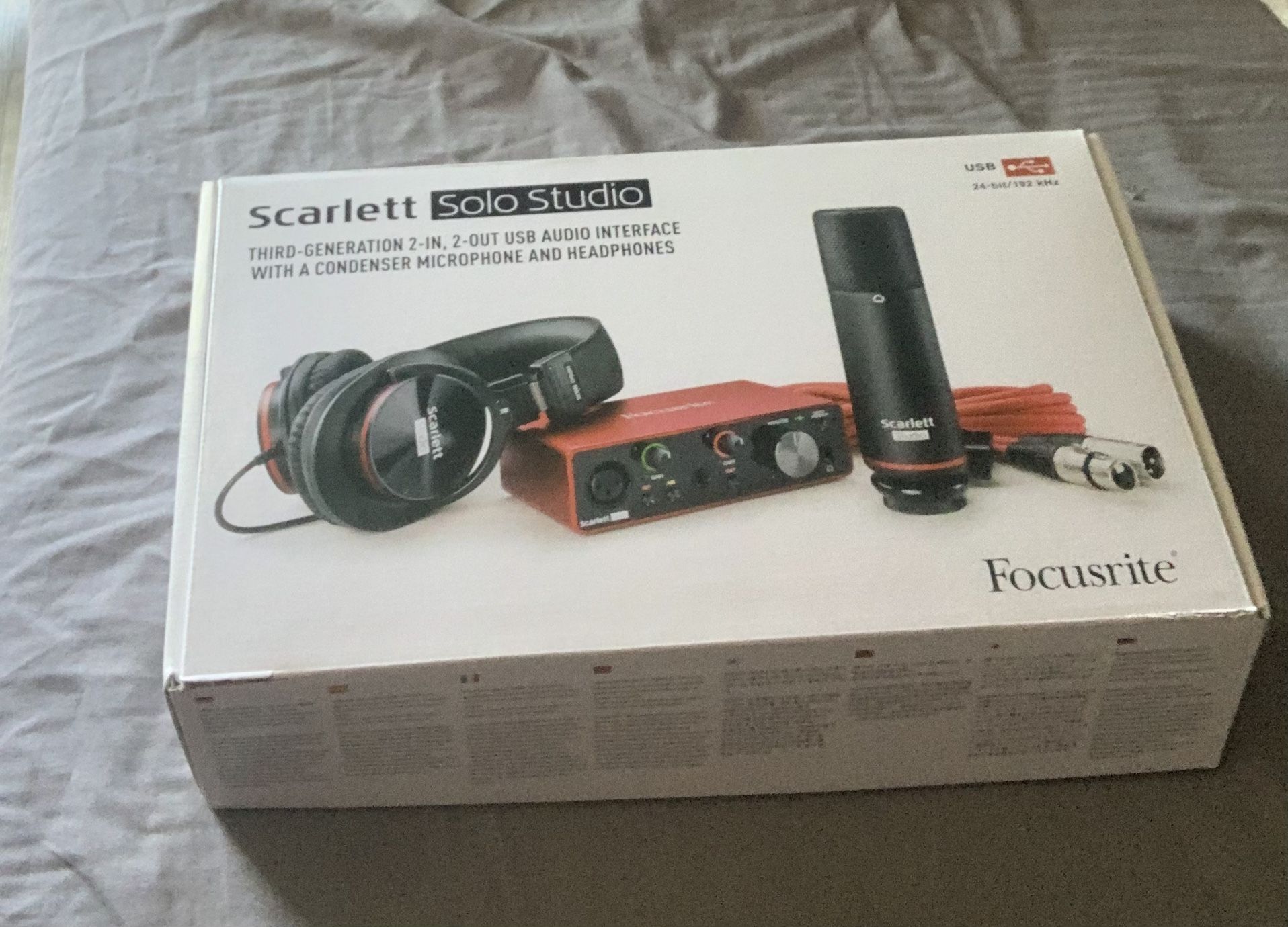 Scarlett Focusrite 2i2 3rd Generation Studio Pack