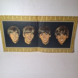 Beatles 1964 Promo Poster (Harmon & Pecos)