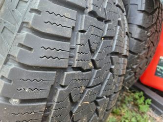 4 265/70/17R tires