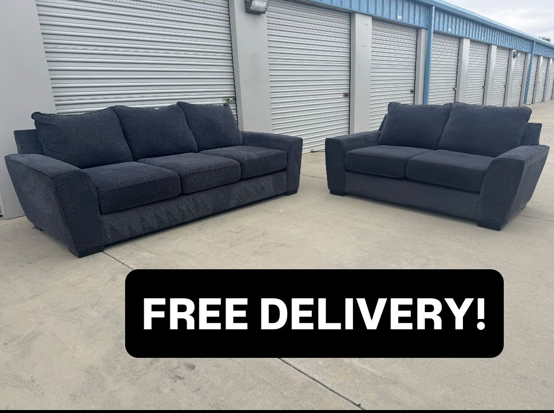 FREE DELIVERY || Living Spaces XL Sofa/Loveseat Set