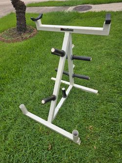 Weights and bar holder