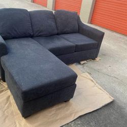 Living Spaces Couch With Reversible Chaise, Paid $895