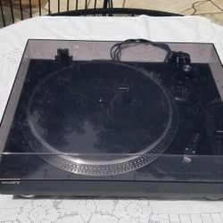 SONY PS-LX350H Belt Drive Stereo Turntable Record player System w/ Pitch Control TESTED WORKING PERFECT