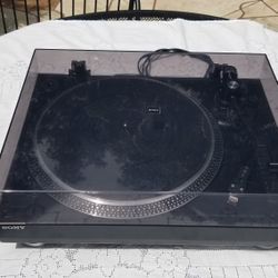 SONY PS-LX350H Belt Drive Stereo Turntable Record player System w/ Pitch Control TESTED WORKING PERFECT $225
