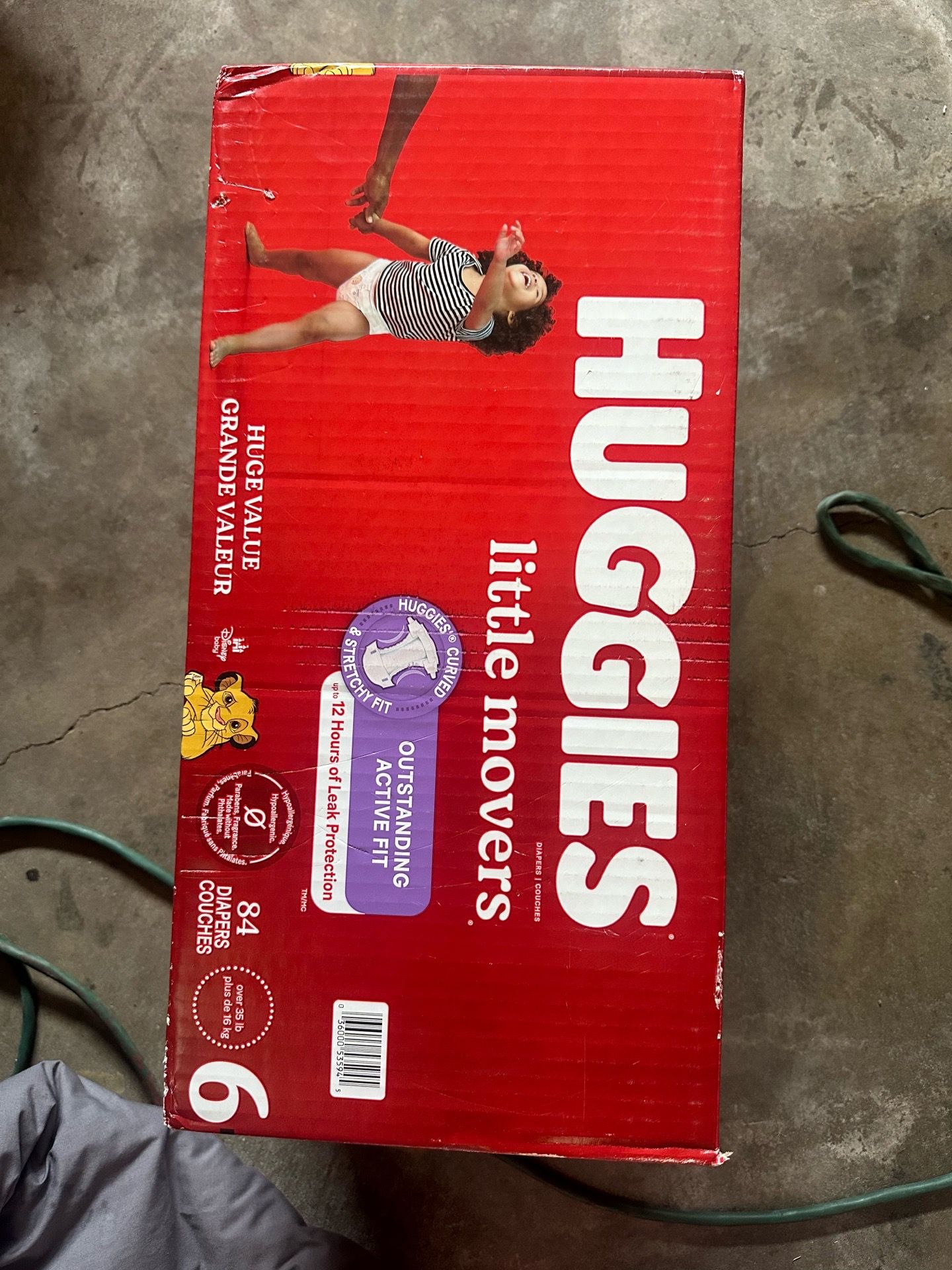 Size 6 Huggie