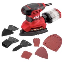 Corded Sander With 132 Piece Sandpaper All Brand New Never Opened