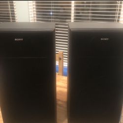 SONY - Set Of 2 Speakers for Home Audio System