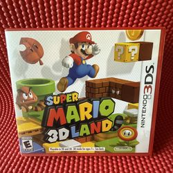 Super Mario 3ds land Nintendo 3ds