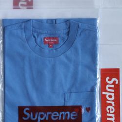 Supreme Playboy Pocket Tee Bright Royal
