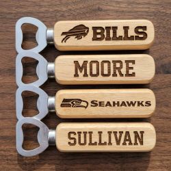 Custom Laser Engraved Bottle Opener