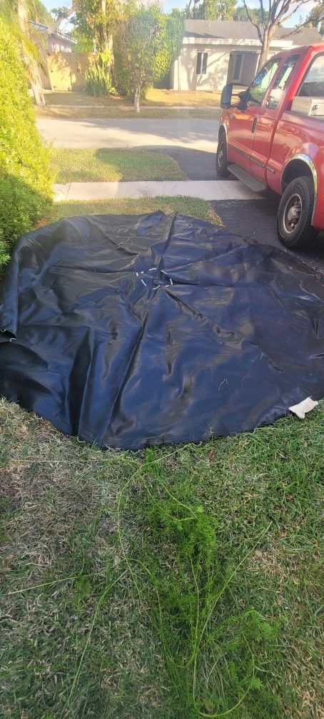 12 Ft Trampoline Matte Round