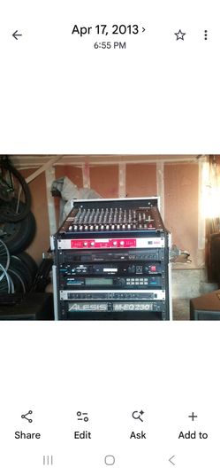 Audio production equipment system
