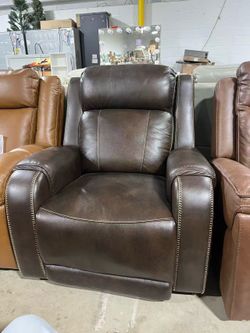 🔥on Sale🔥Genuine Leather Power Recliner Chair $360