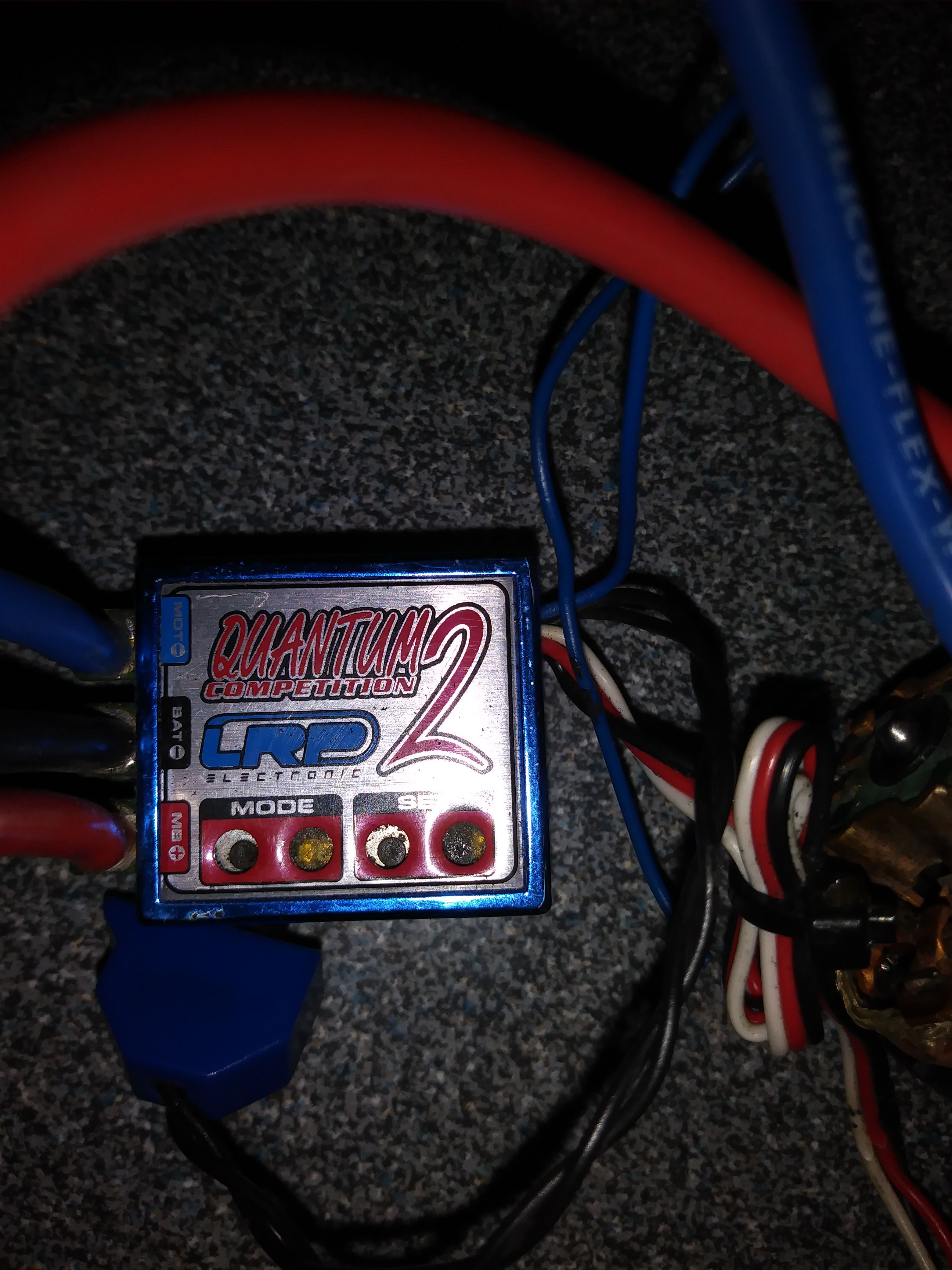 LRP Quantum Competition 2 (QC2) Esc and modified racing brushed motor