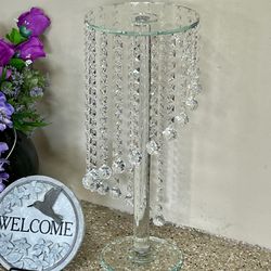Beautiful Crystal Bling Stand 24” NEW