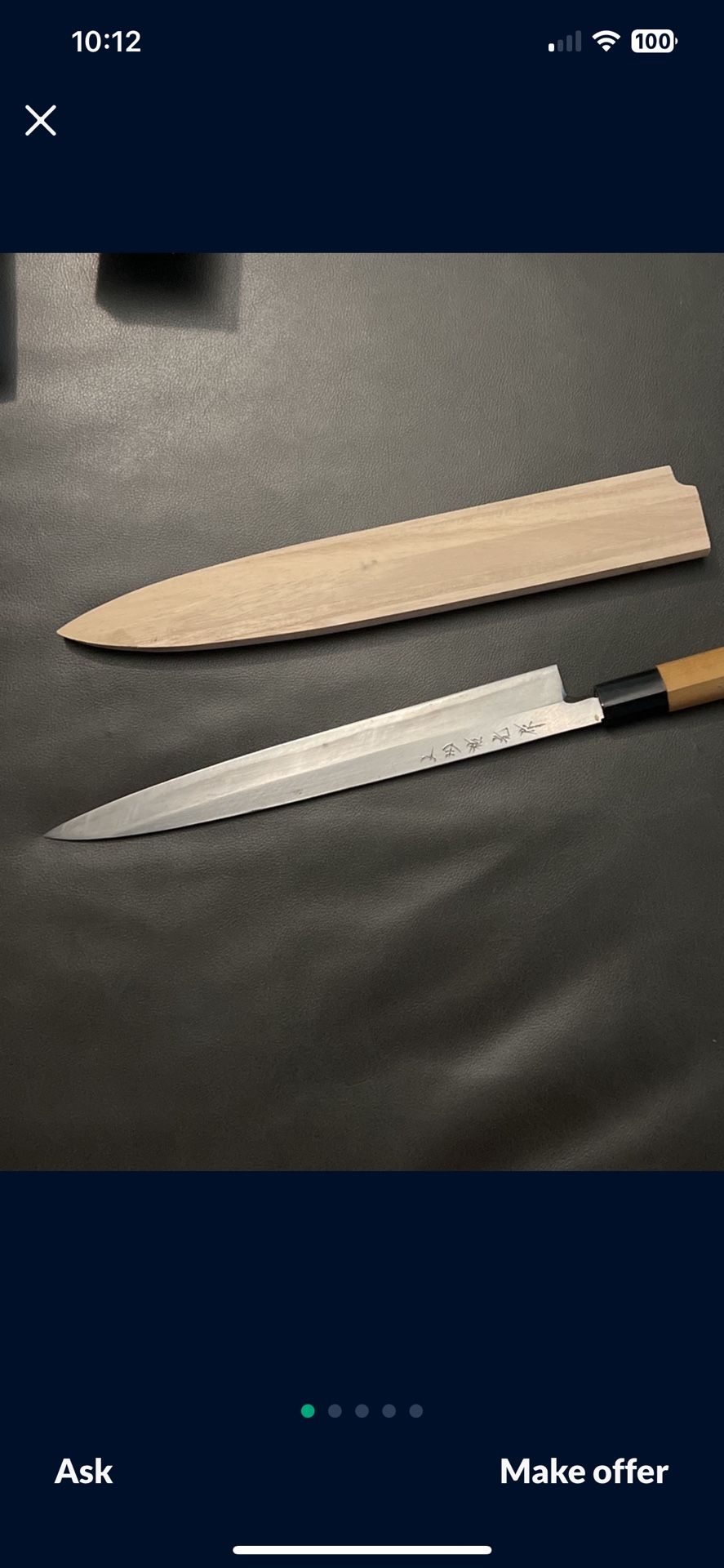 Japanese Yanagiba Knife