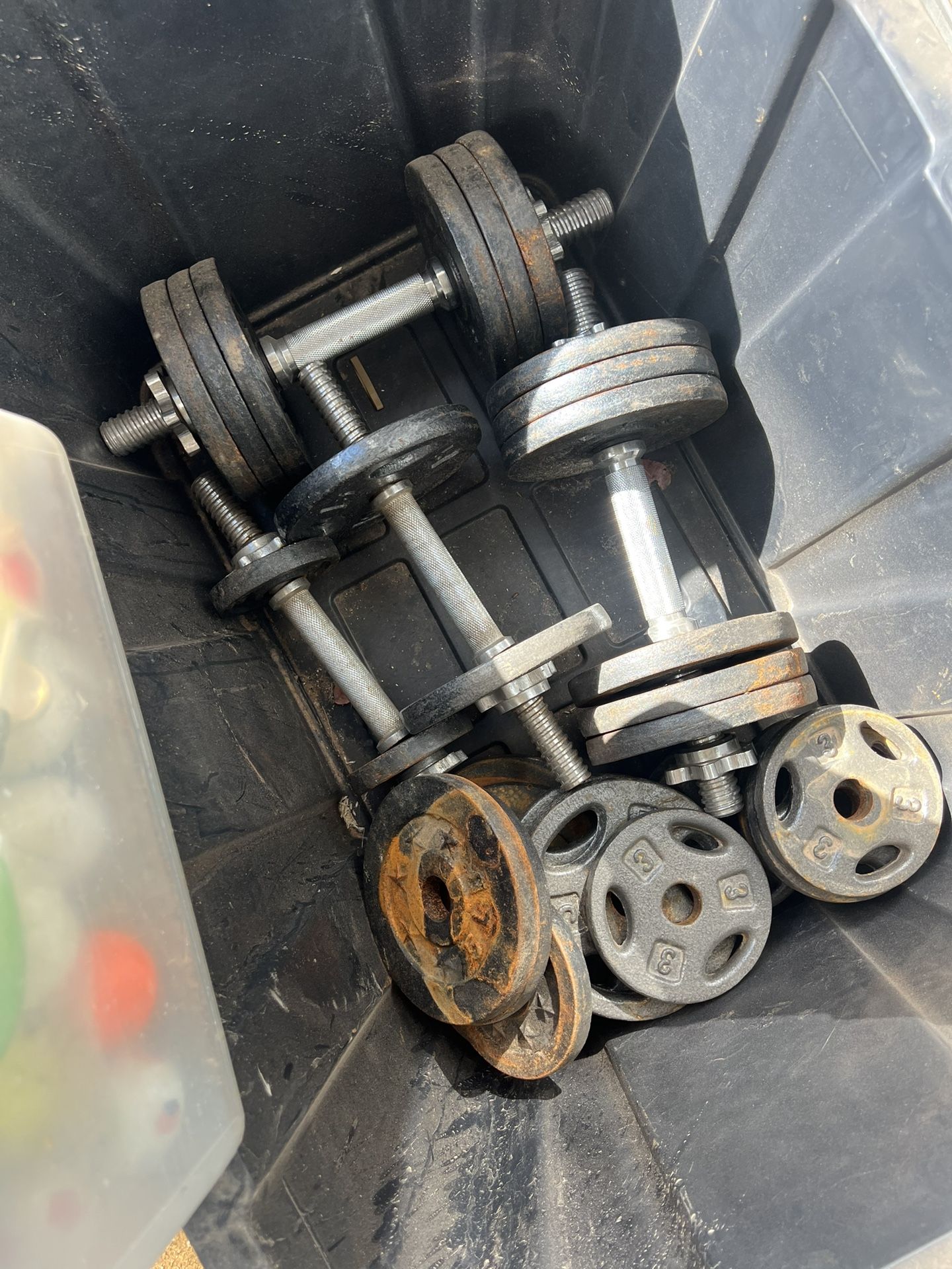 Standard Weights dumbbell bars