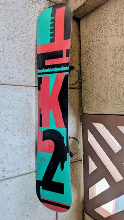 K2 Raygun Snowboard  161cm With Bag