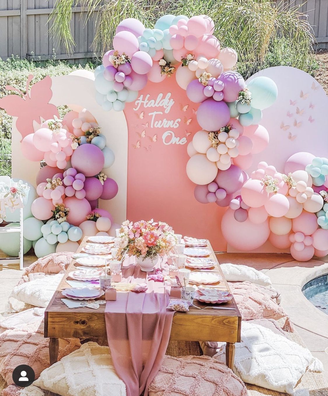 Butterfly Party Decor