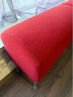 Vintage ikea Red benches