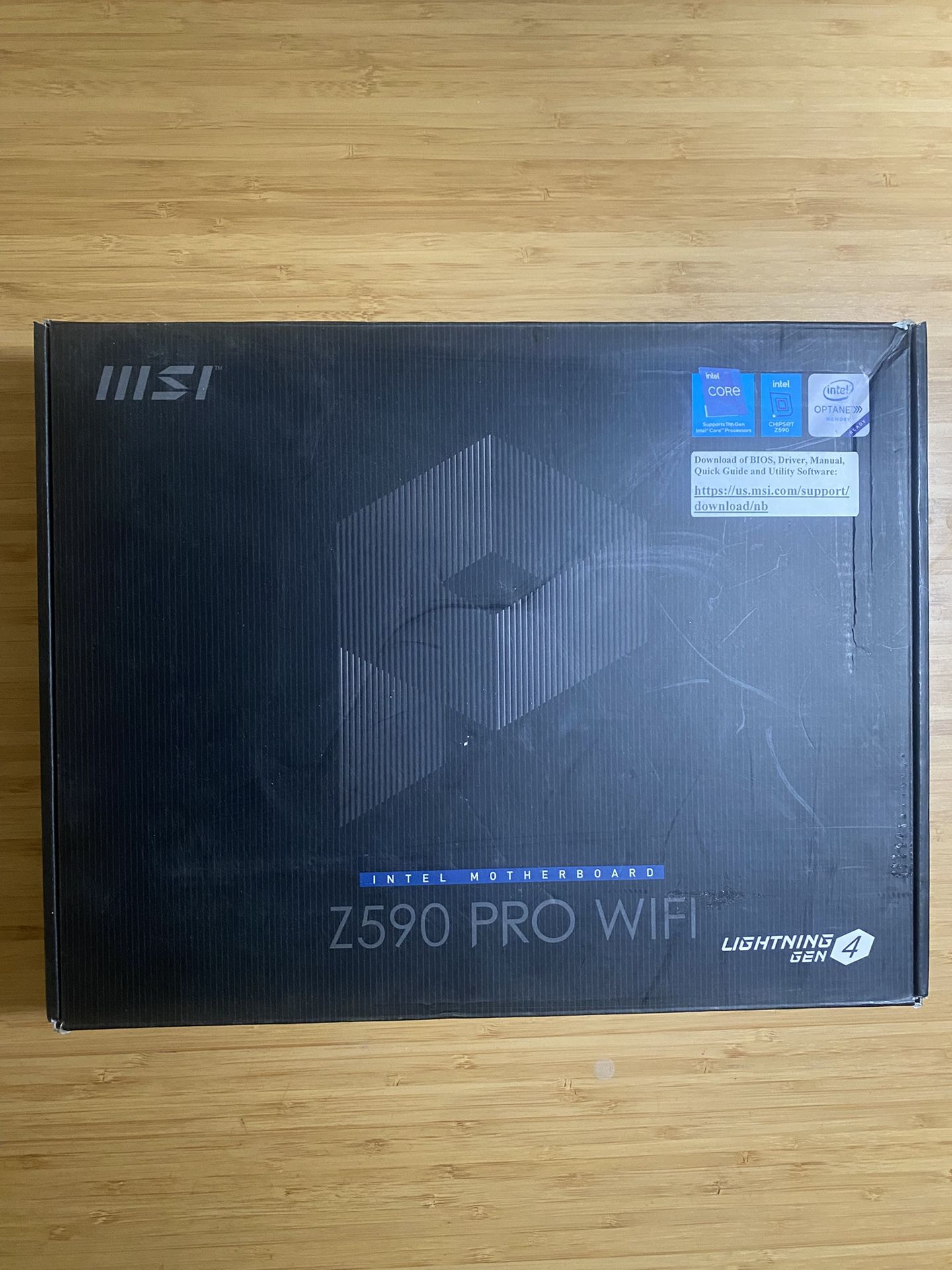 MSI Z590 Wi-Fi Motherboard - Read
