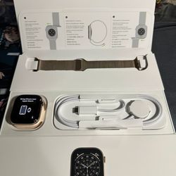 Apple Watch Series 11 46mm GPS + Cellular (Gold Titanium)