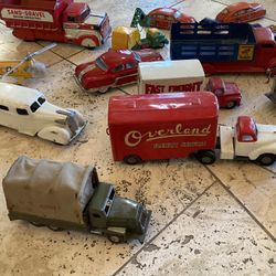 Large vintage antique collection lot of Tonka & others toys trucks cars etc