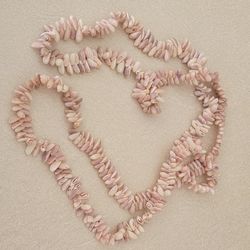Pink Puka Shell Necklace

