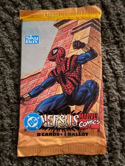 Sealed Pack 1995 Skybox DC vs. Marvel Trading Cards