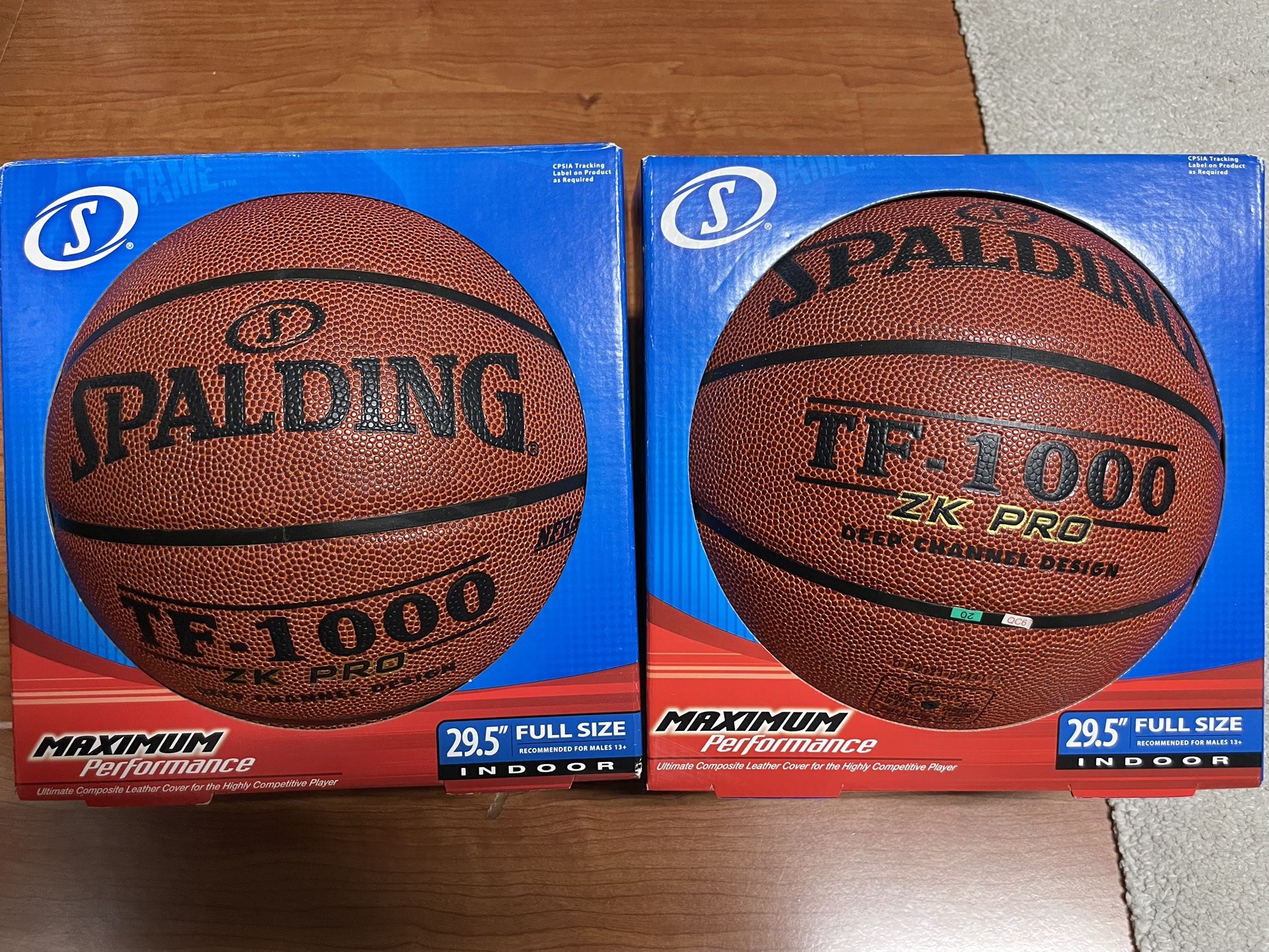 Spalding TF 1000 ZK Pro Deep Channel Design Basketball