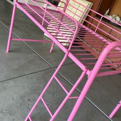 Twin Size Loft Bed Measuring 78 Inches Long By 41 Inches Wide And 50 Inches High With The 36 Inch Clearance