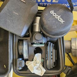 Godox MF12 Macro Flash Kit + Instax SP-3 Printer + Extras