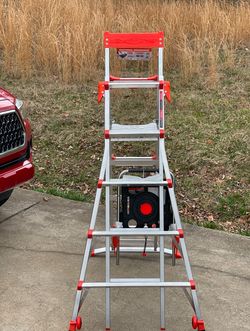 Little Giant Step Ladder W/AirDeck