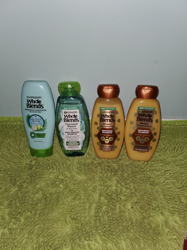 4 Garnier Whole Blends 12.5oz