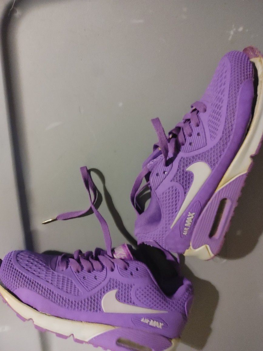 Purple Nikes