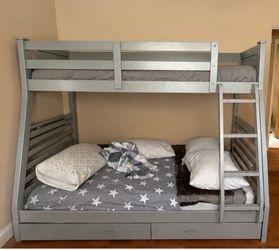 Bunk beds. Full bottom& twin top