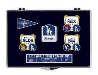 Dodgers World Series 2024 5 Pin Set 