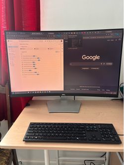 Dell 32 inch FHD LED 1080p Curved Monitor 75hz 8ms FreeSync S3222hn