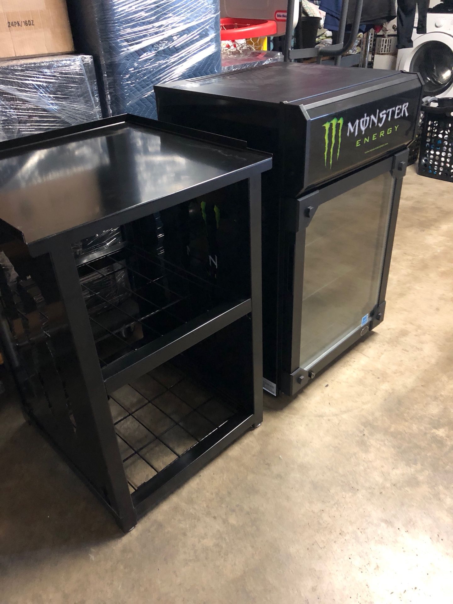 MONSTER ENERGY MINI FRIDGE COOLER REFRIGERATOR W/STAND Red Bull for Sale in Santa Ana, CA OfferUp