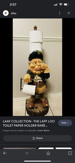 LAAF LOO  TOiLET PAPER HOLDER