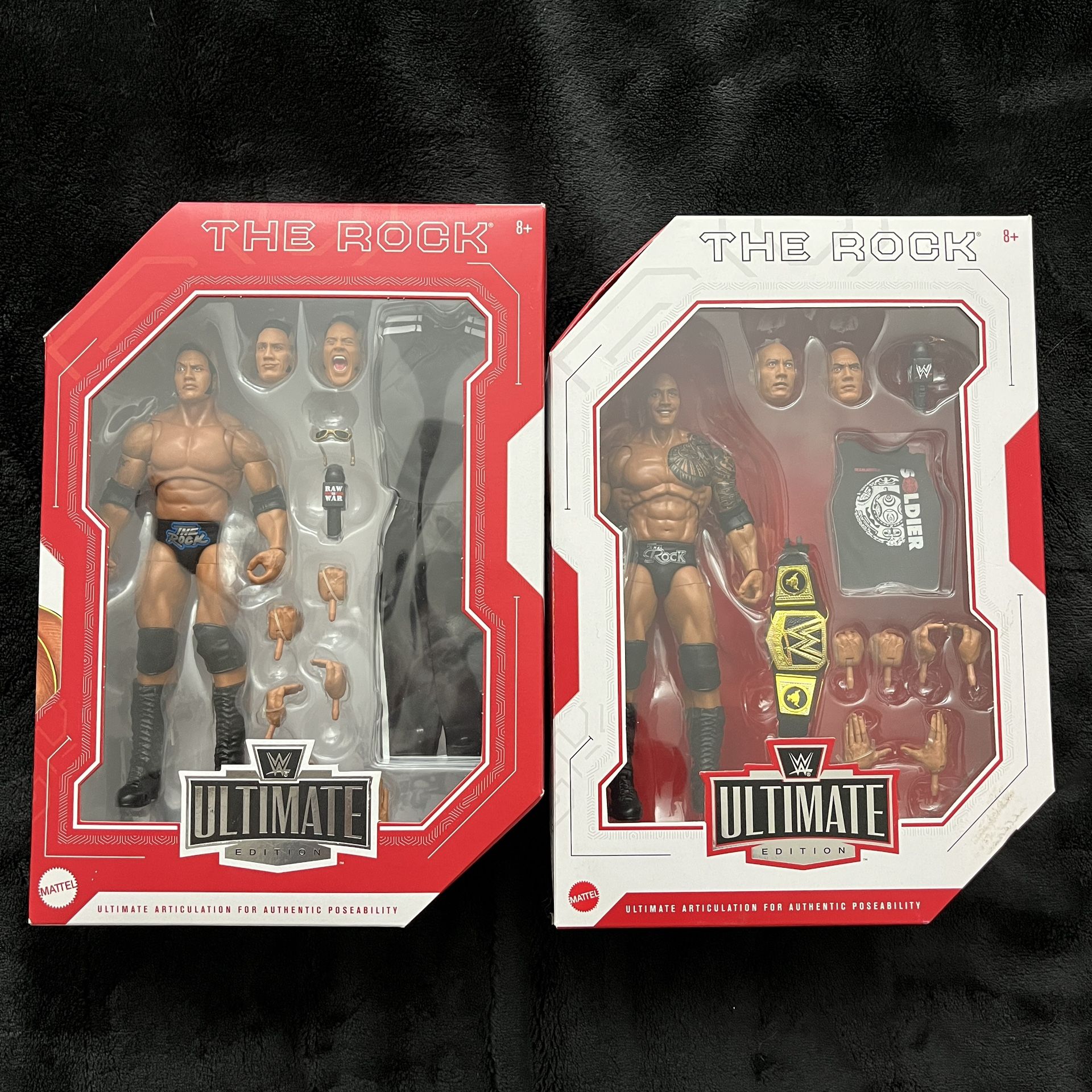 Wwe Ultimate Edition The Rock Figures