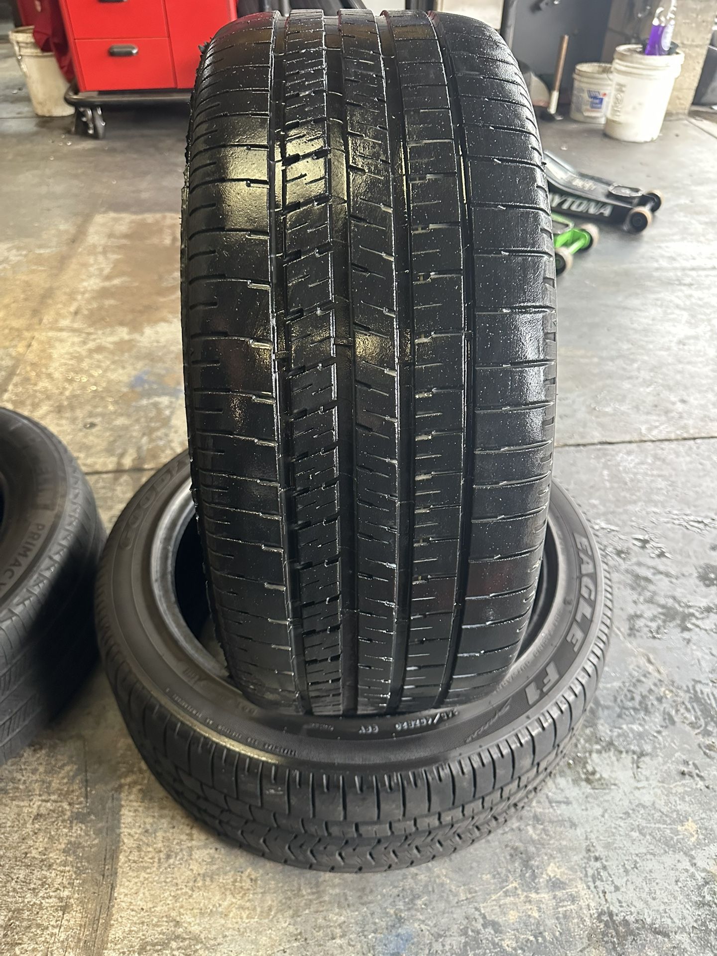 245/45/20 Goodyear Pair Of Used Tires