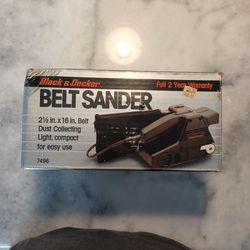 Black & Decker Belt Sander