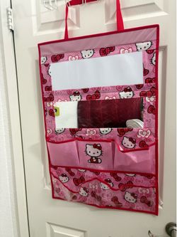 Hello Kitty Pink Over-the-door Organizer