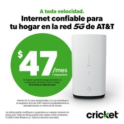 AT&T internet Air at Cricket Wireless