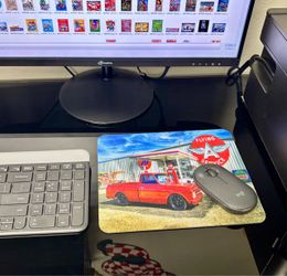 Chevrolet pick up mouse pad  9x7