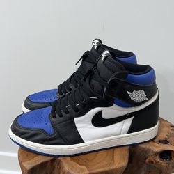 Nike Air Jordan 1 Shoes Mens 11 Retro High Royal Toe OG Sneakers 555088-041