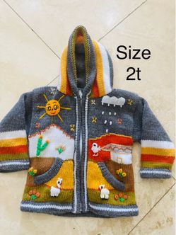 Hand made jacket size 2t