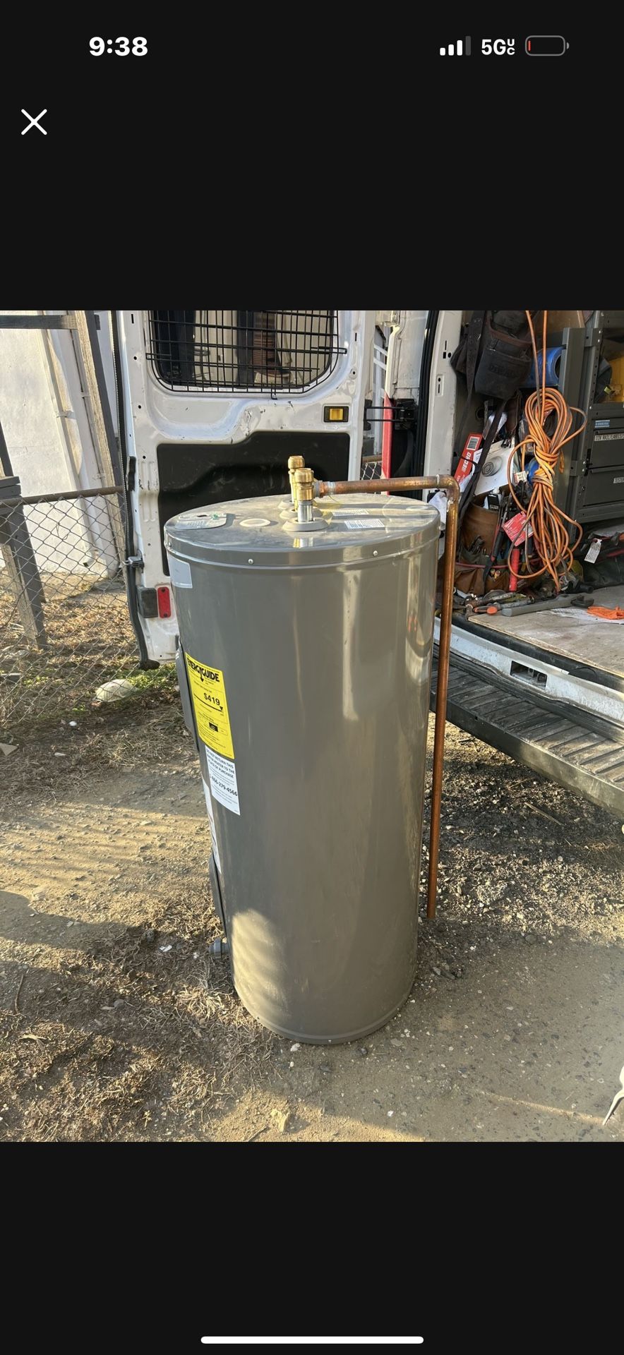 Electric Water Heater 