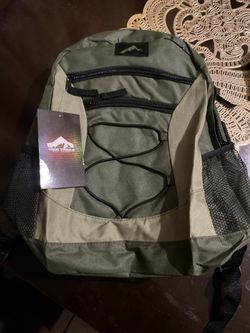 Sage Green Backpack 